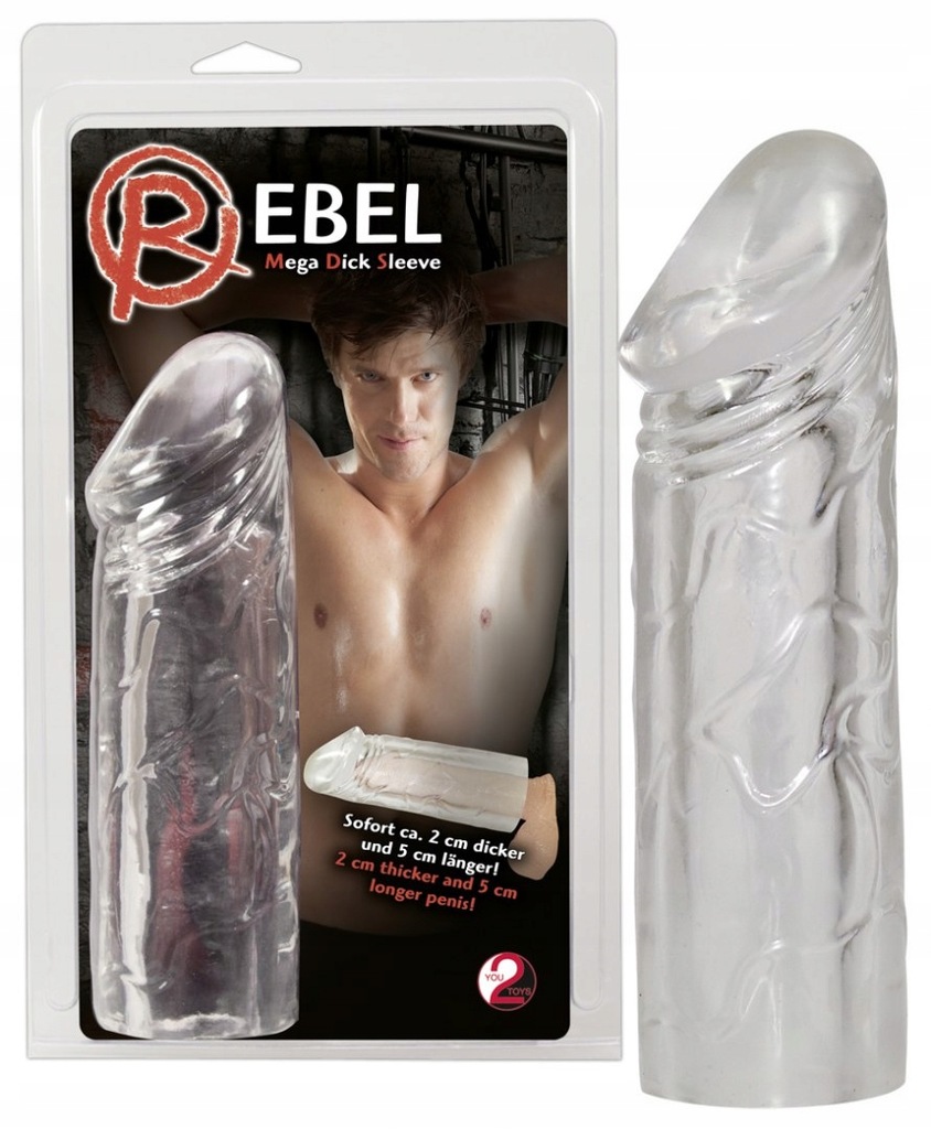 Rebel Mega Dick Sleeve