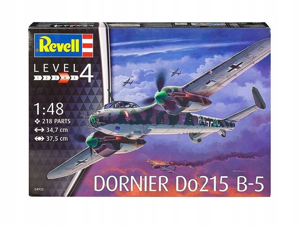 Купить Комплект модели REVELL Dornier Do215 B-5 Nachtj: отзывы, фото, характеристики в интерне-магазине Aredi.ru