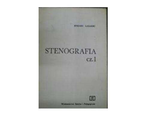 Stenografia cz.1 - Ryszard Łazarski 1978