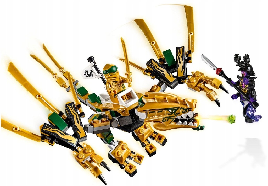 Купить LEGO NINJAGO 70666 Золотой дракон + КАТАЛОГ 2019: отзывы, фото, характеристики в интерне-магазине Aredi.ru