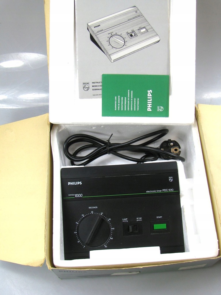 PHILIPS SYSTEM 1000 - PDC 1010 - zegar ciemniowy