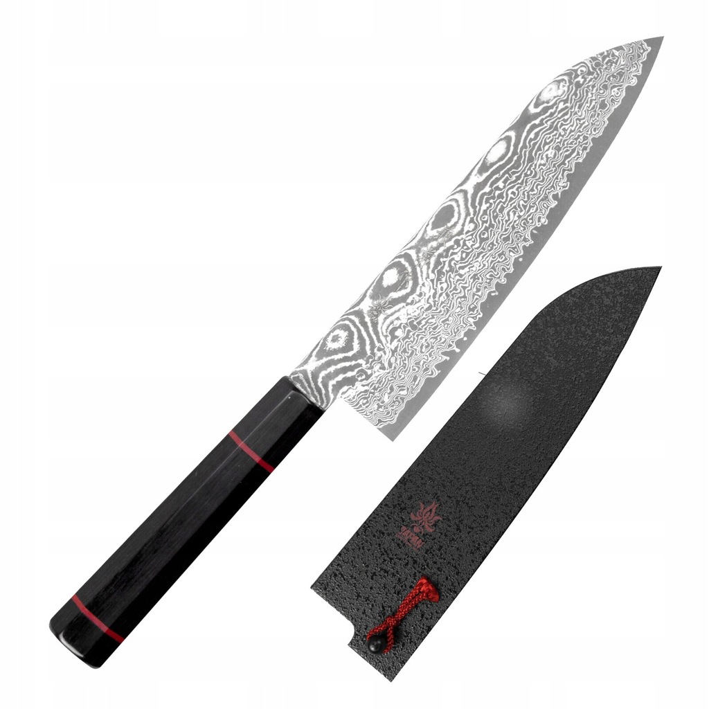 Kanetsune Namishibuki S2 Japoński Nóż Santoku 18cm