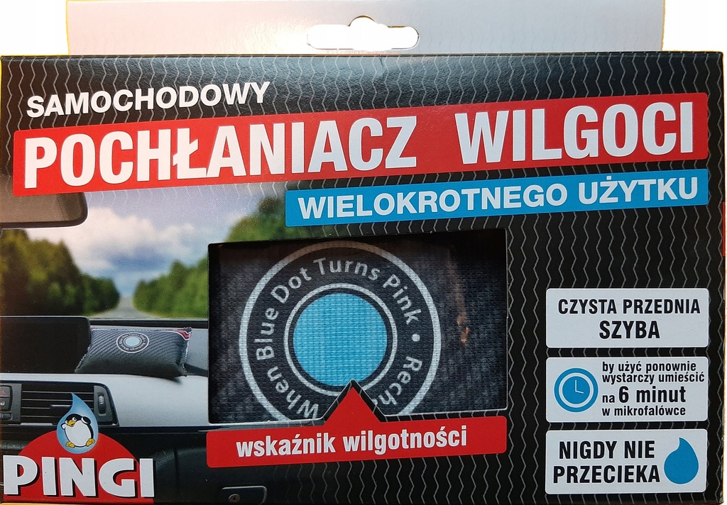 PINGI samochodowy pochłaniacz wilgoci HIT!!!