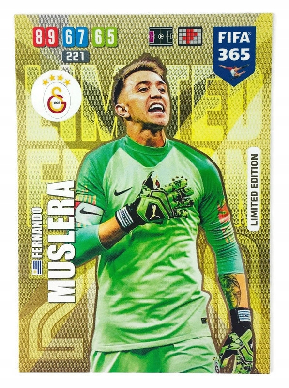 FIFA 365 2020 PANINI karta LIMITED EDITION Muslera
