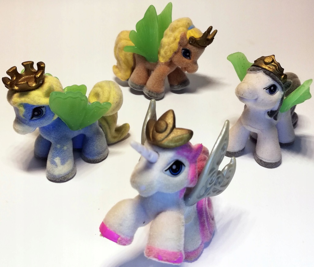 Kucyki Filly ZESTAW 4 szt. figurki koniki