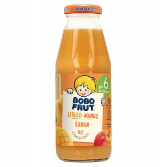 Bobo Frut Nektar owocowy jabłko mango banan po 6. miesiącu 300 ml