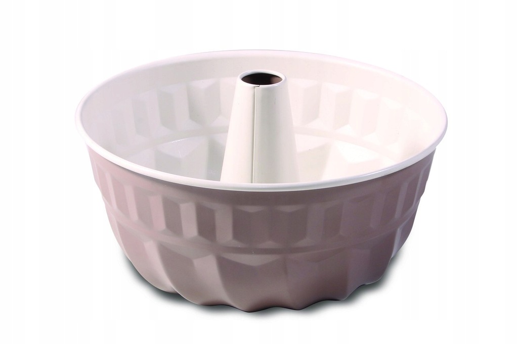 FORMA BLACHA OKRĄGŁA Z TULEJĄ DO PIECZENIA BABEK 22CM BRĄZOWA