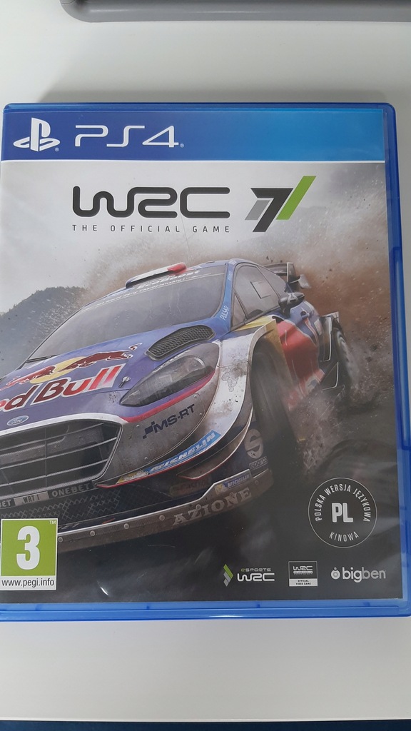 PS4 WRC7 WRC 7 stan płyty idealny