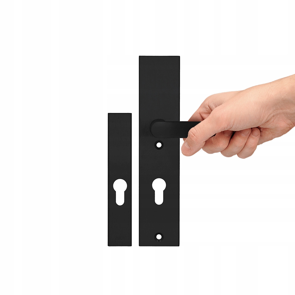 Klamka z antabą do drzwi zewnętrznych 72 mm Solo Gaja++ AXA Home Security