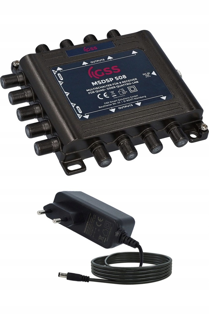 Gss Smart Solutions Gss Multiprzełącznik 5/8 8