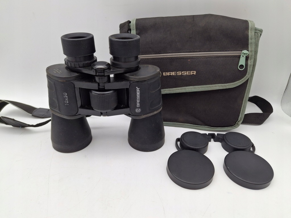 Lornetka myśliwska turystyczna Bresser 10x50 Bak-4 Long Eye-relief