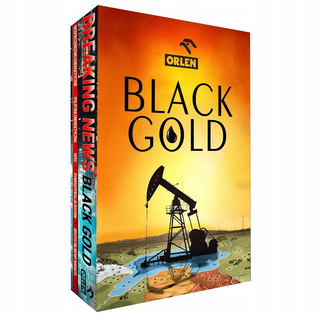 Strategiczna gra planszowa "Black Gold"