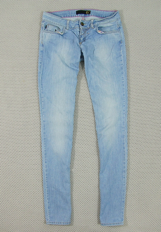 JUST CAVALLI - SLIM PREMIUM DAMSKIE JEANSY - 28