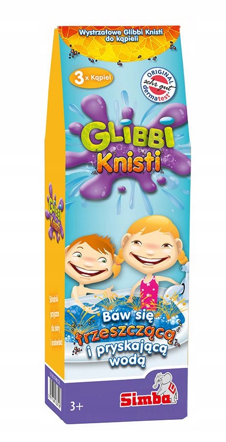 n298 Simba Glibbi Knisti zabawna kąpiel 3x