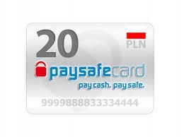 PaySafeCard 20 - Najtaniej