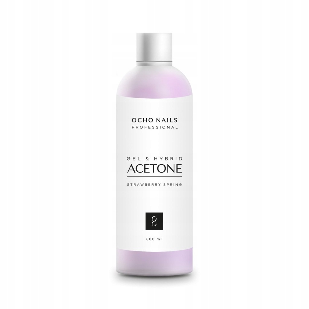 OCHO NAILS Aceton truskawkowy 500 ml