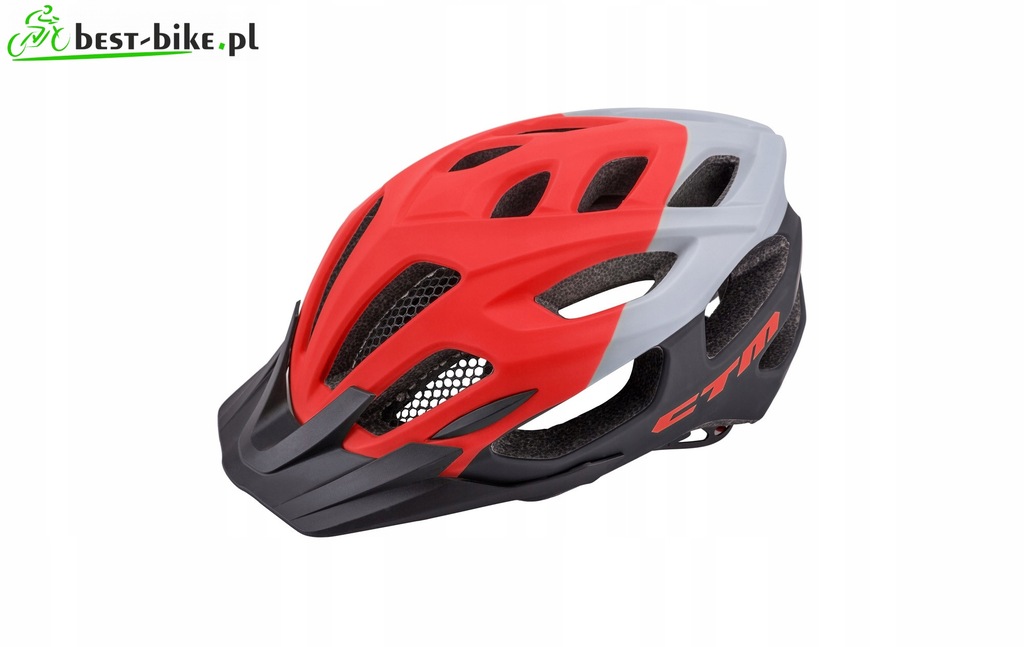 Kask CTM Guard L/XL Czerwony