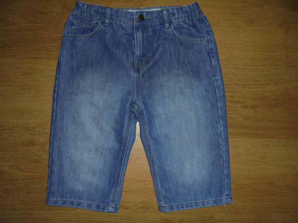 DENIM_JAK NOWE_JEANSOWE SPODENKI_158 CM