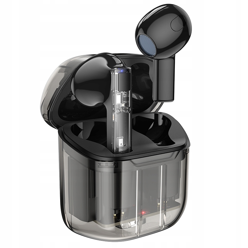 Borofone Słuchawki Bluetooth TWS BW23 Crystal Bean Transparent Edition Czar