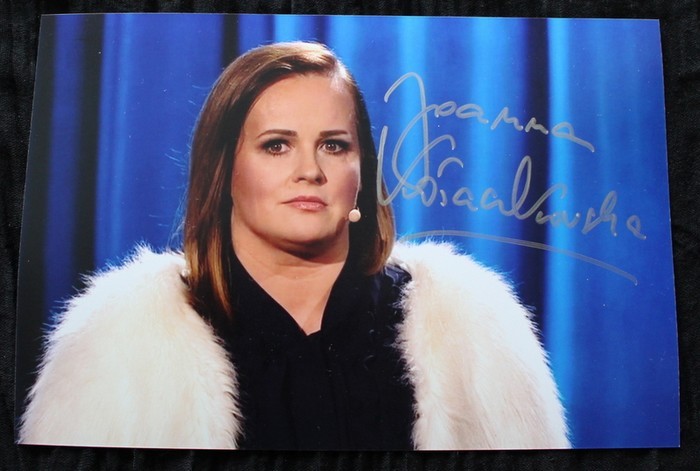 Joanna Kołaczkowska "Egzamin" z autografem