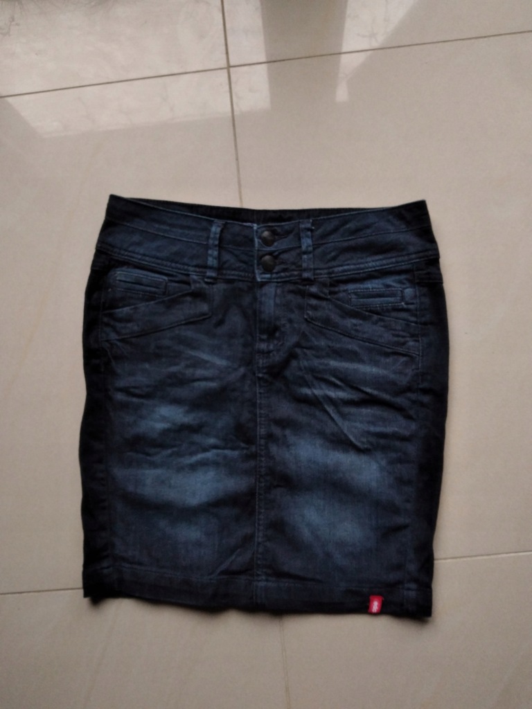 MODNE SPÓDNICZKA JEANS ESPRIT 34