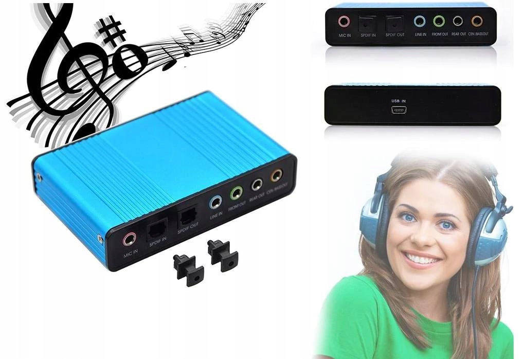 Купить МУЗЫКАЛЬНАЯ ЗВУКОВАЯ КАРТА 5.1 7.1 SPDIF USB: отзывы, фото, характеристики в интерне-магазине Aredi.ru