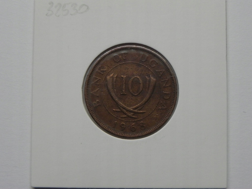 32530/ 10 CENTS 1968 UGANDA