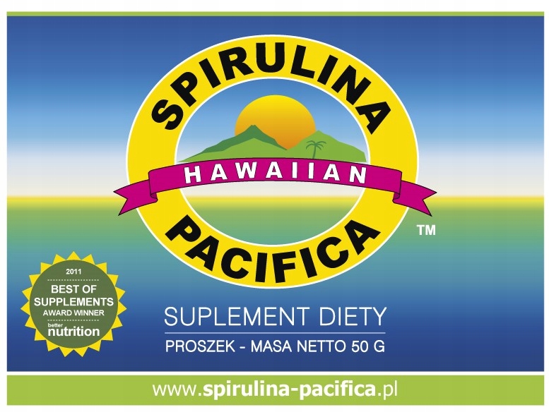 Spirulina Pacifica hawajska proszek (50 g)
