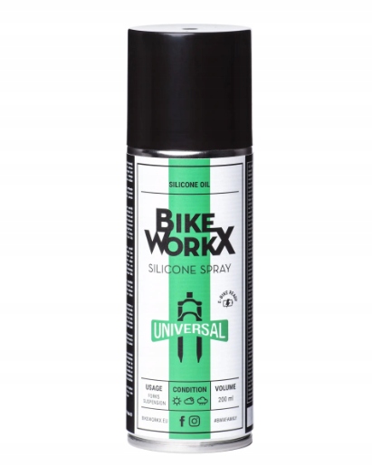 BIKE WORKX SILICONE olej do amortyzatorów 200ml