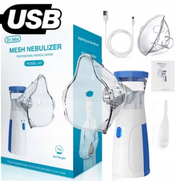 AKUMUKLATOROWY NEBULIZATOR REĘCZNY PRZENOŚNY LICYTACJA OD 1ZŁ
