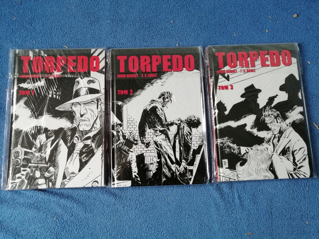 TORPEDO - komplet 5 tomów