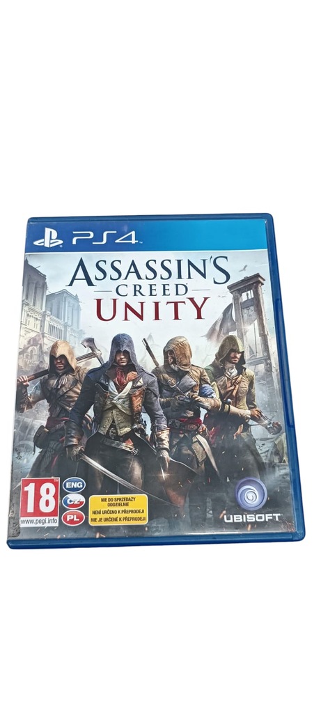 GRA ASSASSIN'S CREED: UNITY PS4 Sony PlayStation 4 (PS4)