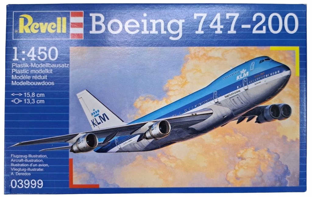 REVELL Samolot do sklejania zestaw Boeing 747