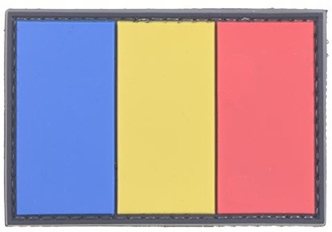 Naszywka 3D - flaga Rumunii