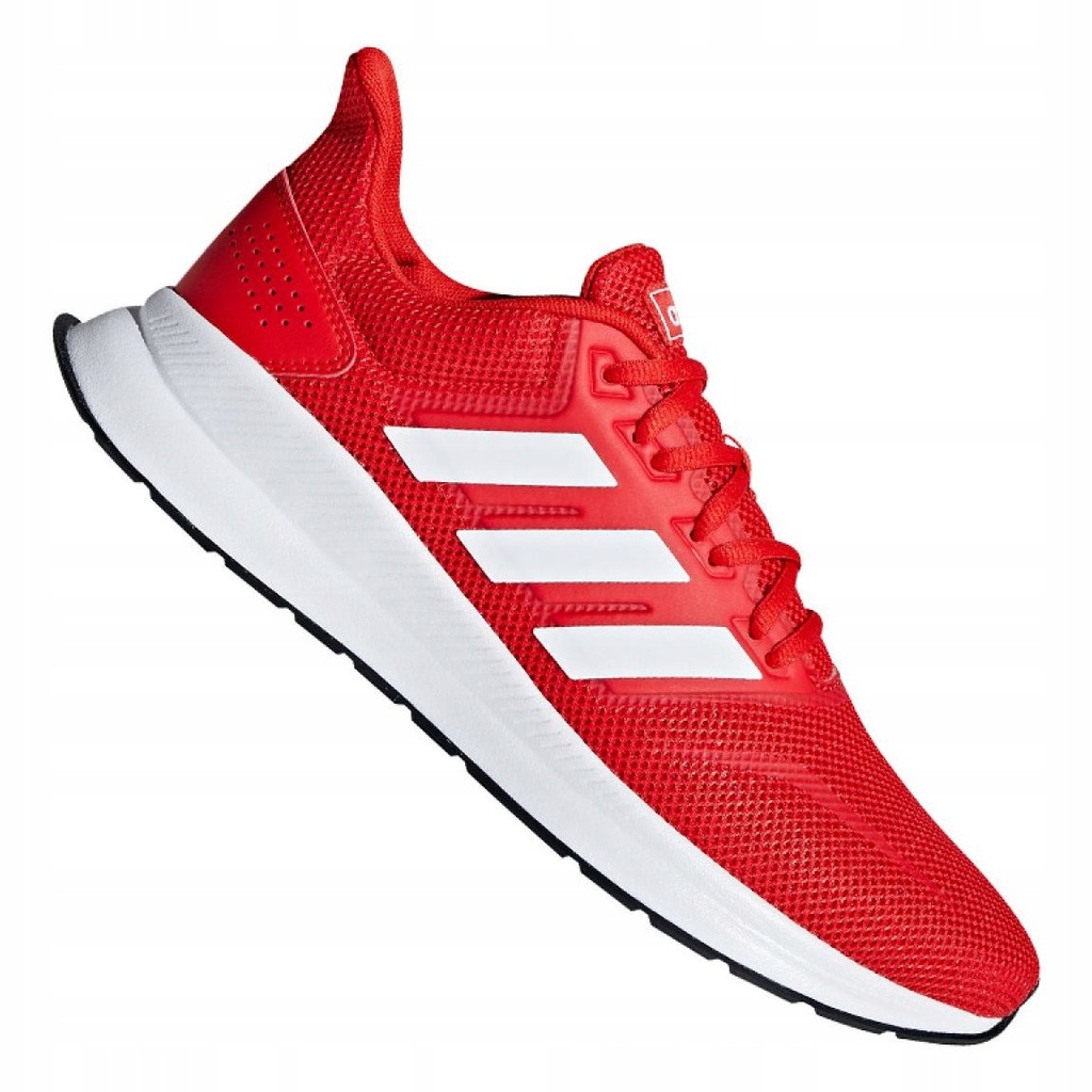 Czerwone Tkanina Buty Treningowe Adidas r.41 1/3