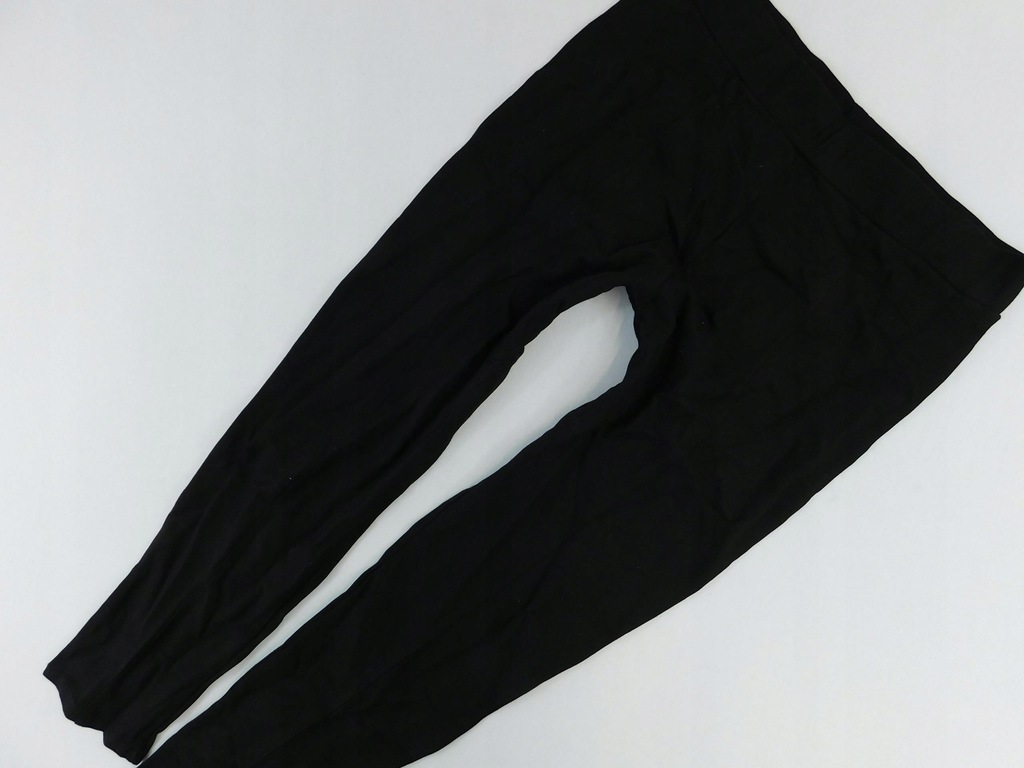 MARKS&SPENCER czarne LEGGINSY basic _ 42