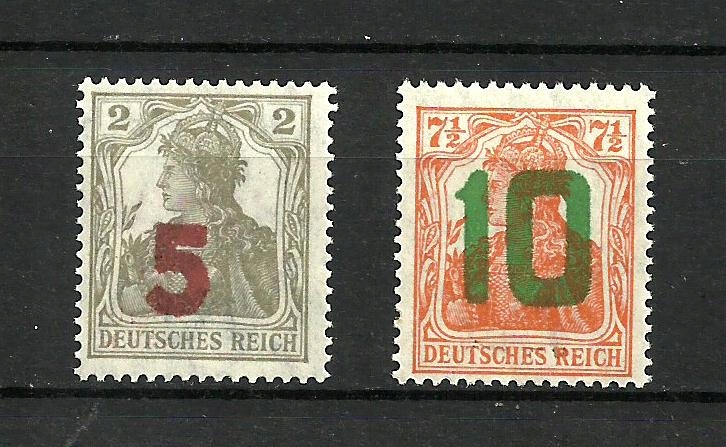 1919 PMW GNIEZNO CZYSTE ** SYGN. SERIA Fi.71-72 **