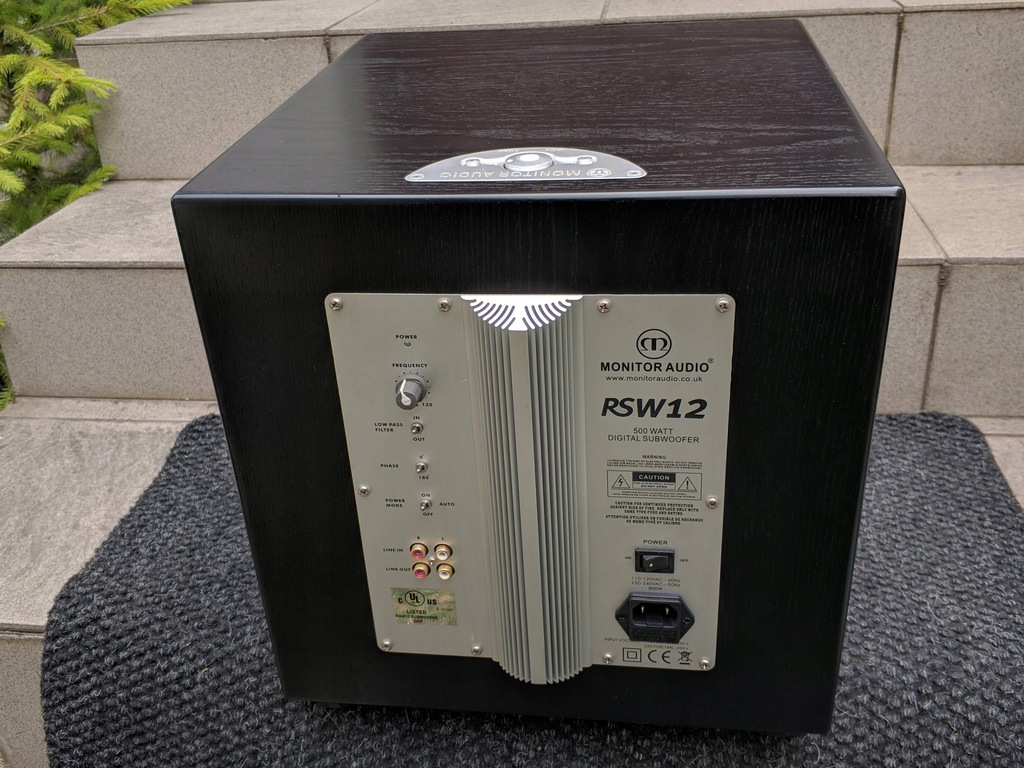 Monitor Audio Silver RSW12 500W subwoofer aktywny 9600810645