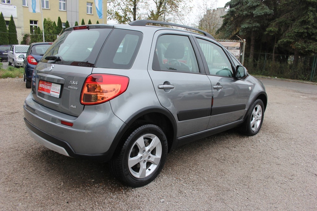 Suzuki SX4 4x4 65 tys przebieg, jak nowy, serw ASO