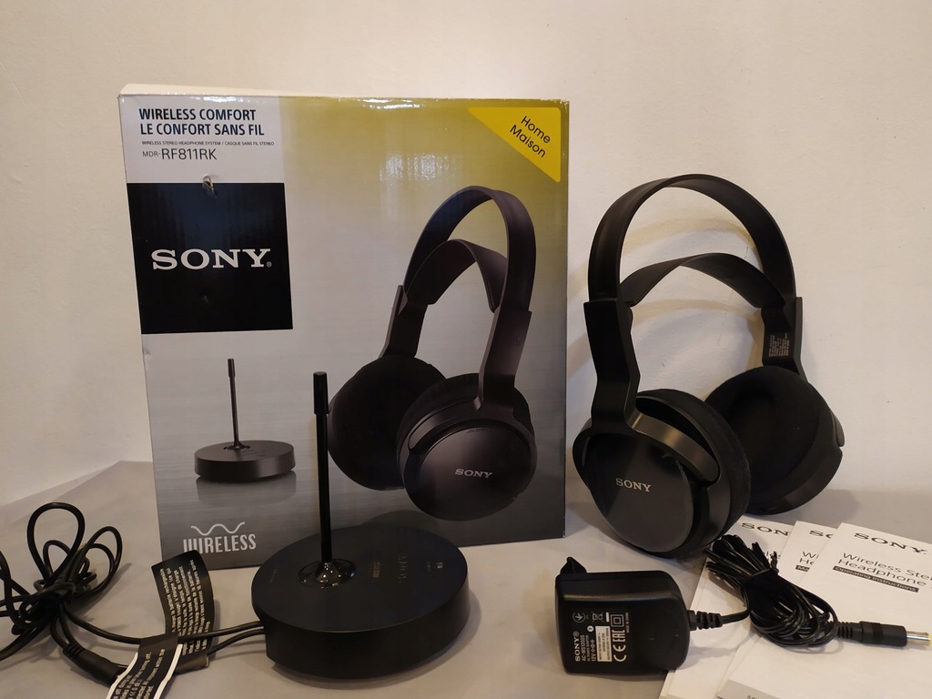 SONY MDR-RF811RK: słuchawki bezprzewodowe nowe - 8920803218 - oficjalne ...