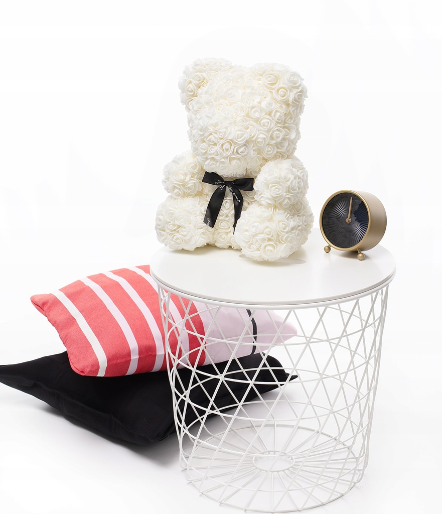 Купить Мишка Тедди из лепестков роз - ROSE BEAR 40 см, серый: отзывы, фото, характеристики в интерне-магазине Aredi.ru
