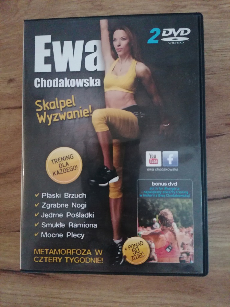 Kurs Ewa Chodakowska: Skalpel Wyzwanie 2 płyty DVD