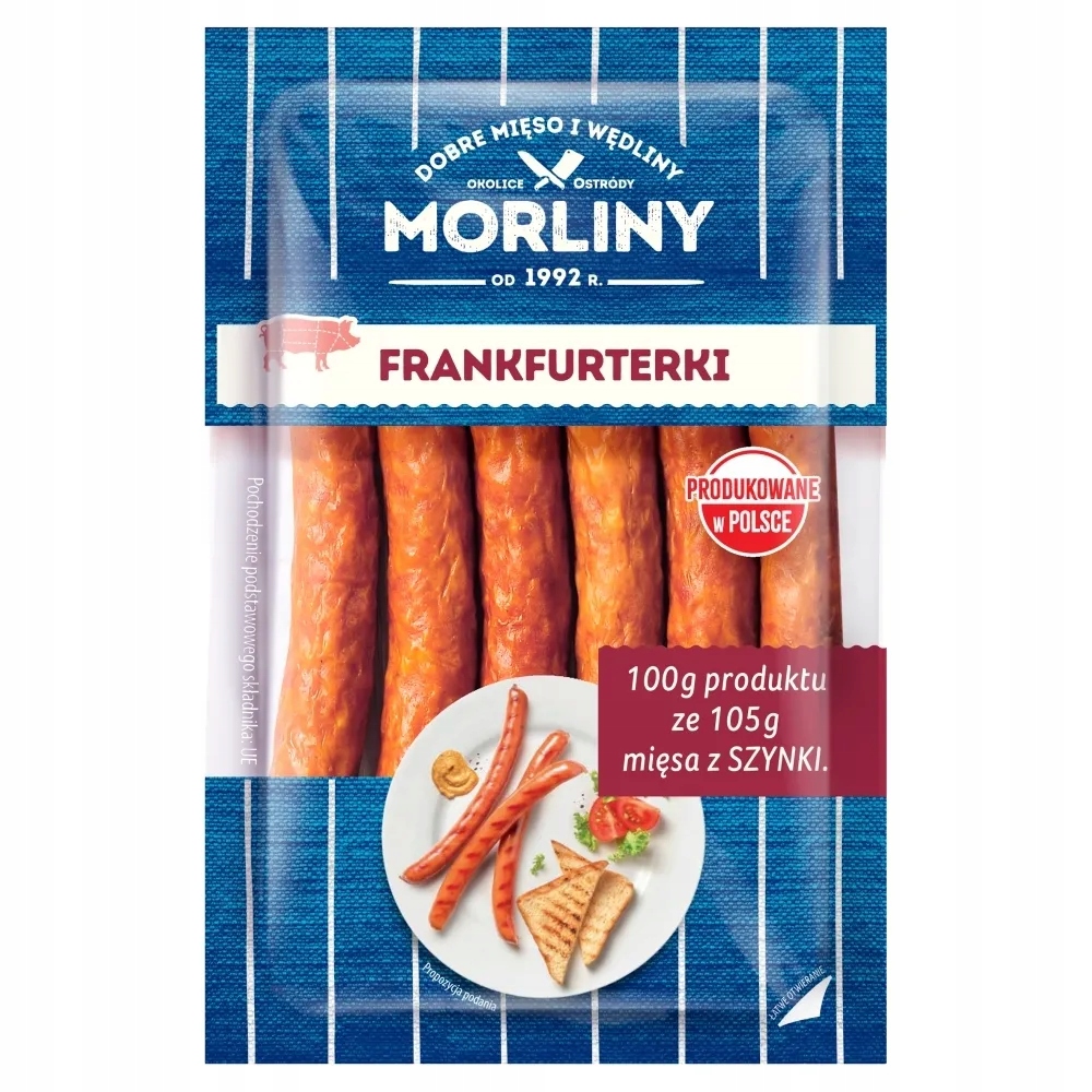 Morliny Frankfurterki 240 g