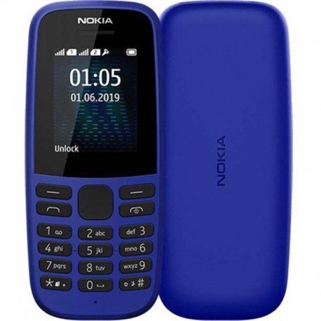 Nokia 105 TA-1203 Blue, 1.77 ", TFT, 120 x 16