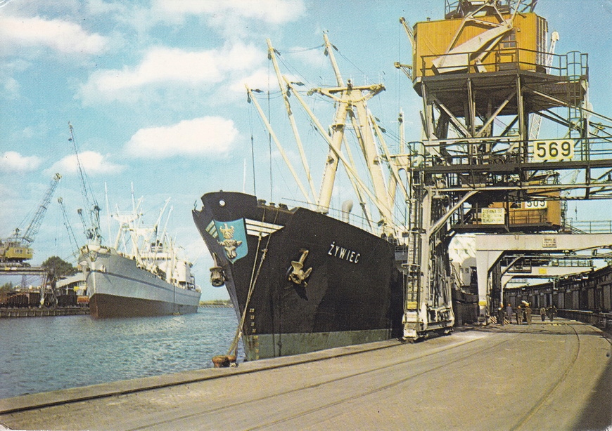 STATEK - M/S ŻYWIEC - GDYNIA - PORT