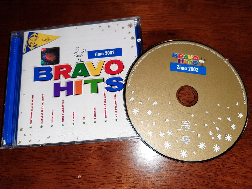 Купить RMF FM MUSIC HIP HOP BRAVO HITS WINTER 2002 CD 20ut: отзывы, фото, характеристики в интерне-магазине Aredi.ru