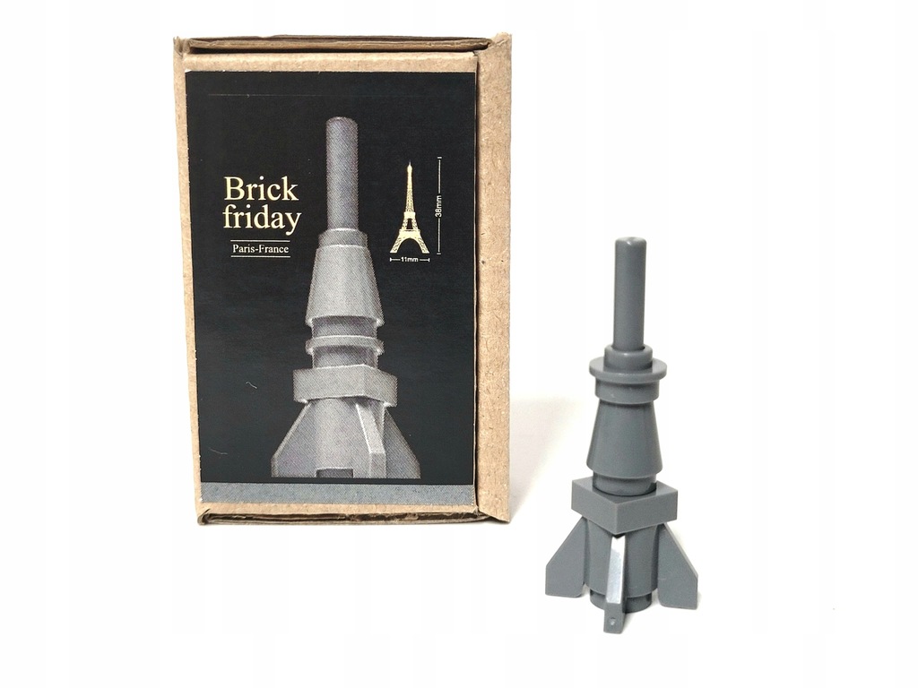 Lego Wieża Eiffla Mikro z Archiwum Bricks 10307