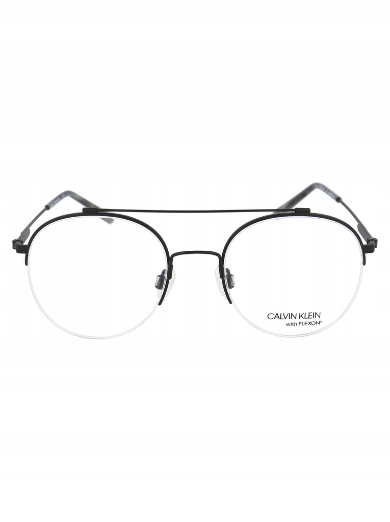 CALVIN KLEIN MĘŻCZYZN BEŻOWY OKULARY 50 MM