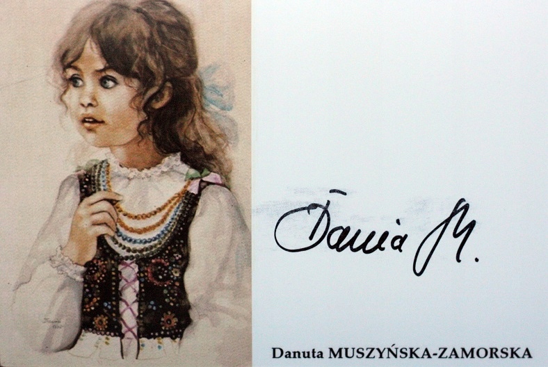 Danuta MUSZYŃSKA-ZAMORSKA autograf