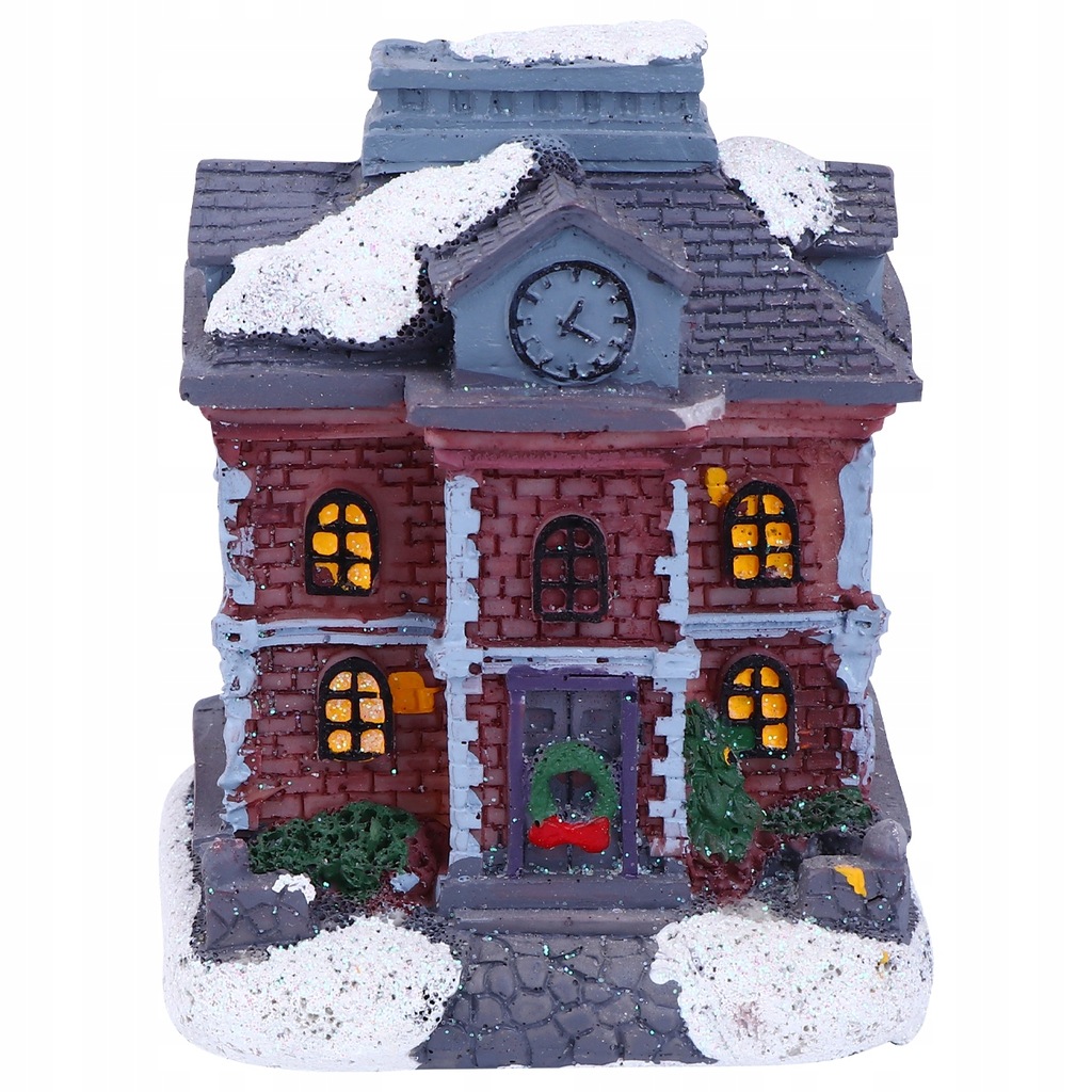 Christmas Glowing House Ornament Little Lodge